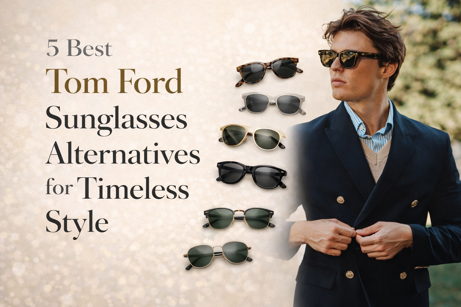5 Best Tom Ford Sunglasses Alternatives for Timeless Style